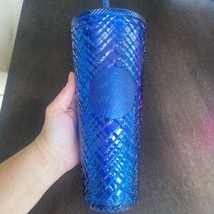 NWOT  Starbucks Blue Tumbler